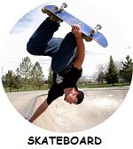 Accessori festa compleanno skateboard