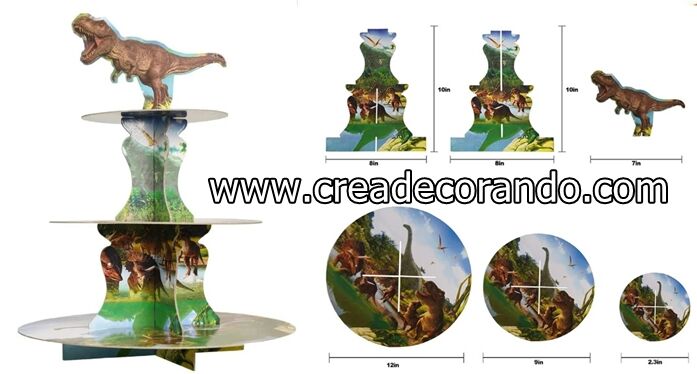 ALZATA DINOSAURI - JURASSIC WORLD - T.REX