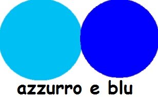 festa azzurra e blu
