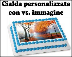 cialda personalizzata vs. foto, ostia o pasta di zucchero