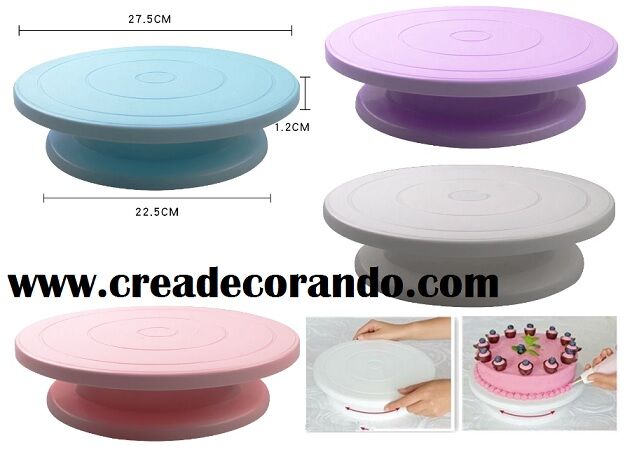 ALZATA TORTA GIREVOLE 27,5CM