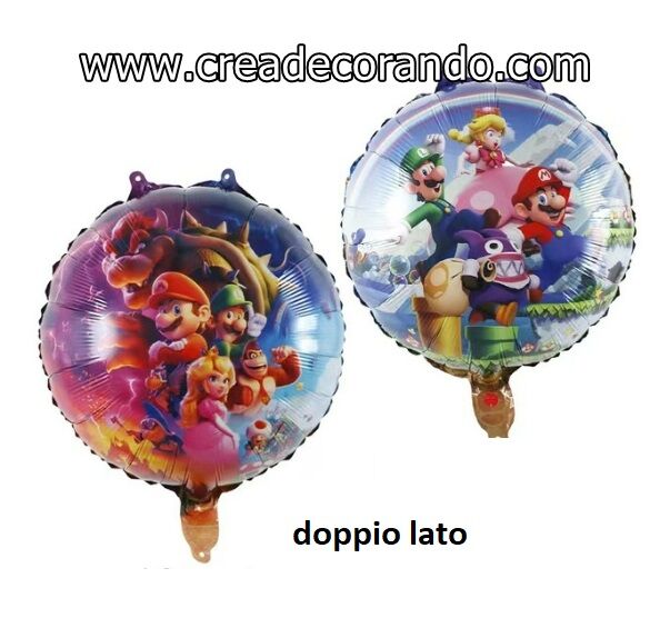 Set per Decorazione Torta Super Mario con 5 Topper Picks e Candelina  Numerale