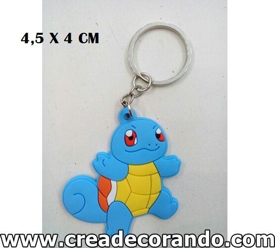 PORTACHIAVI POKEMON - SQUIRTLE - Crea Decorando