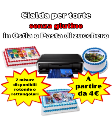 cialde torte, muffin, bordotorta